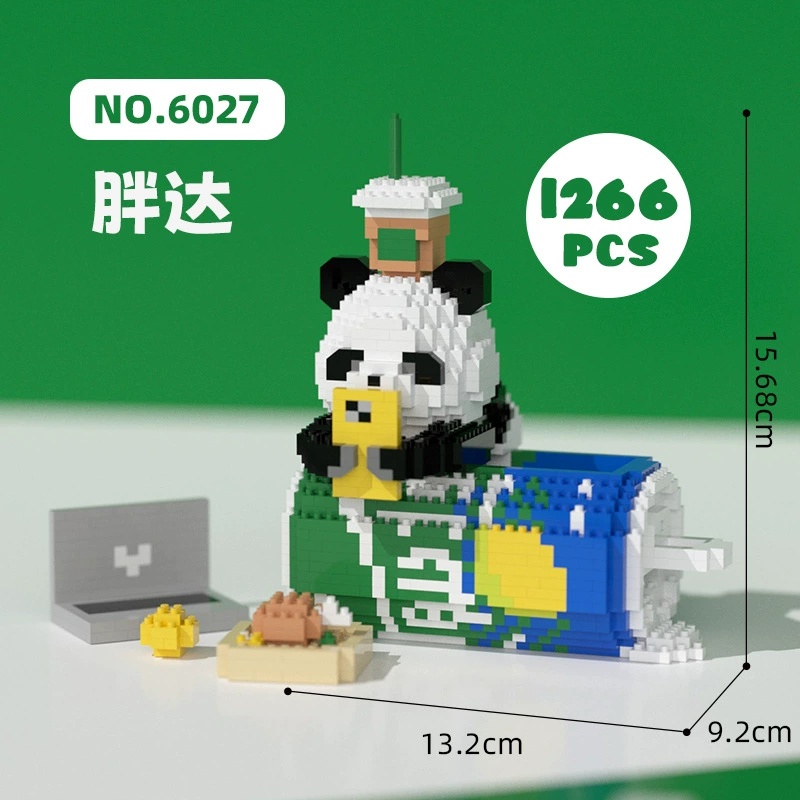 Mainan Balok Susun Edukasi AnakSeries Toko Mc Donal KFC Bricks Puzzle Set Hadiah dan Pajangan