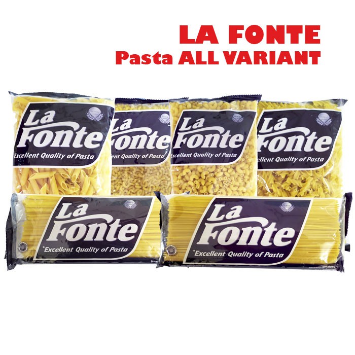 La Fonte Pasta Spaghetti, Chiferi, Fettucine, Fusilli, Gobertti, Penneziti [All Variant]