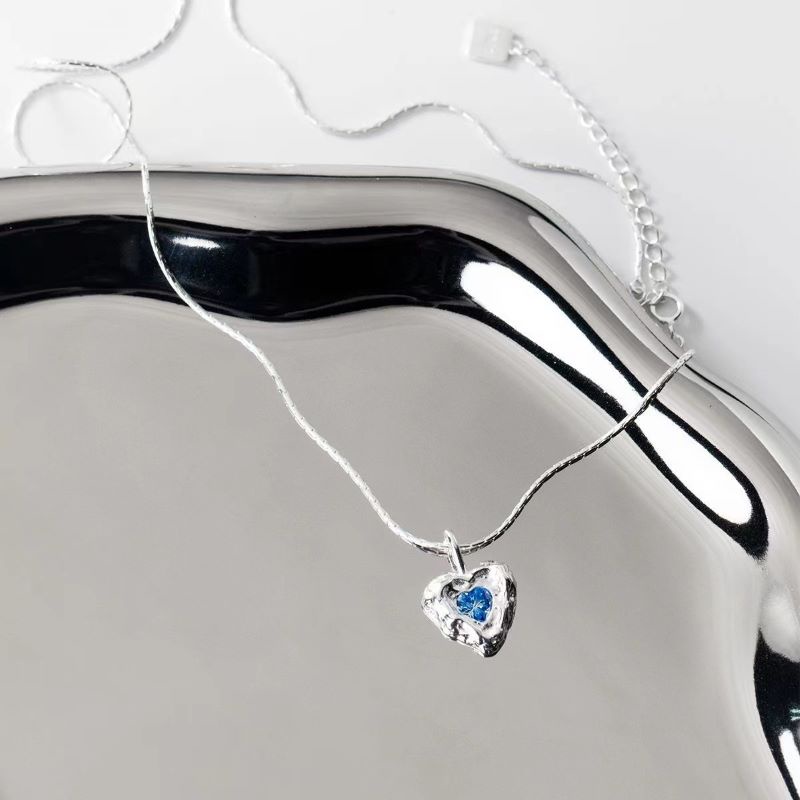 Fashion Korea Alloy Irregular Hammer Love Kalung Untuk Wanita