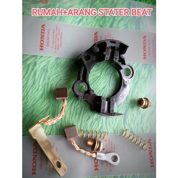 RUMAH PLUS ARANG STATER COOL STATER BRUSH BOLDER  ARANG DINAMO STATER BEAT BLADE VARIO CARBU REVO AB