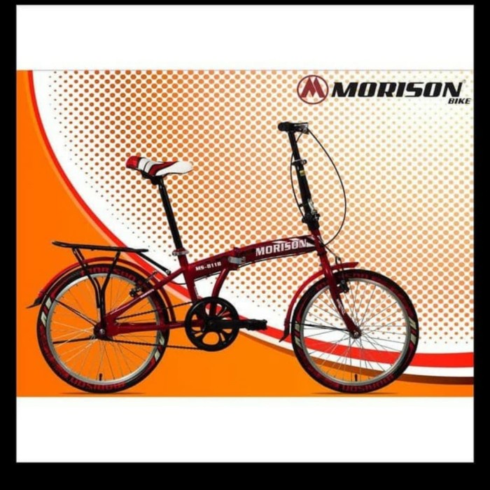 Sepeda Lipat Murah 20 Morison Ms 8118 Single Speed #Original