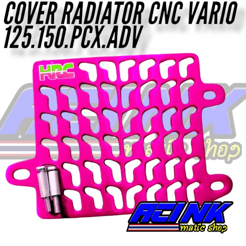 COVER RADIATOR FULL CNC ARM COVER RADIATOR ARM HRC VARIO 125 150 PCX ADV / COVER RADIATOR HRC VARIO 125 150 PCX