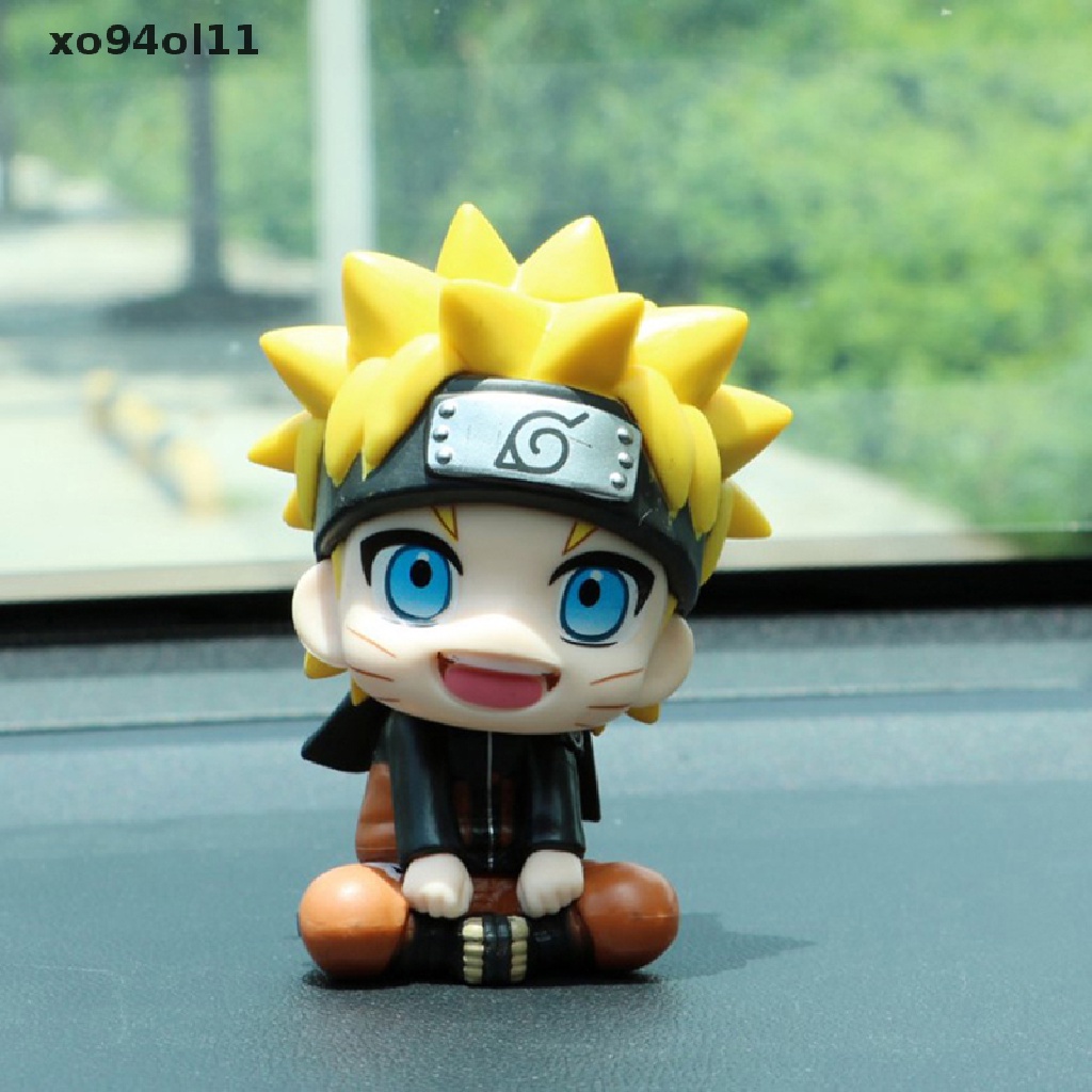 Xo Anime Naruto Figure Uzumaki Naruto Kakashi Uchiha PVC Model Hadiah Tinggi 10cm OL