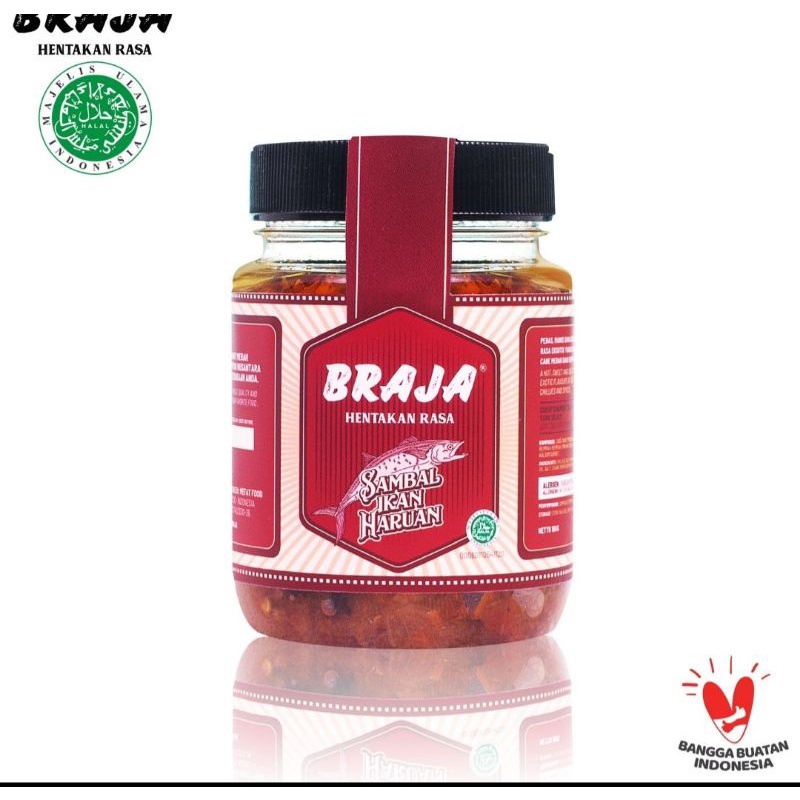 SAMBAL BRAJA / SAMBEL BRAJA / SAUS ASAM MANIS BRAJA / SAMBAL BUBUK TABUR BRAJA