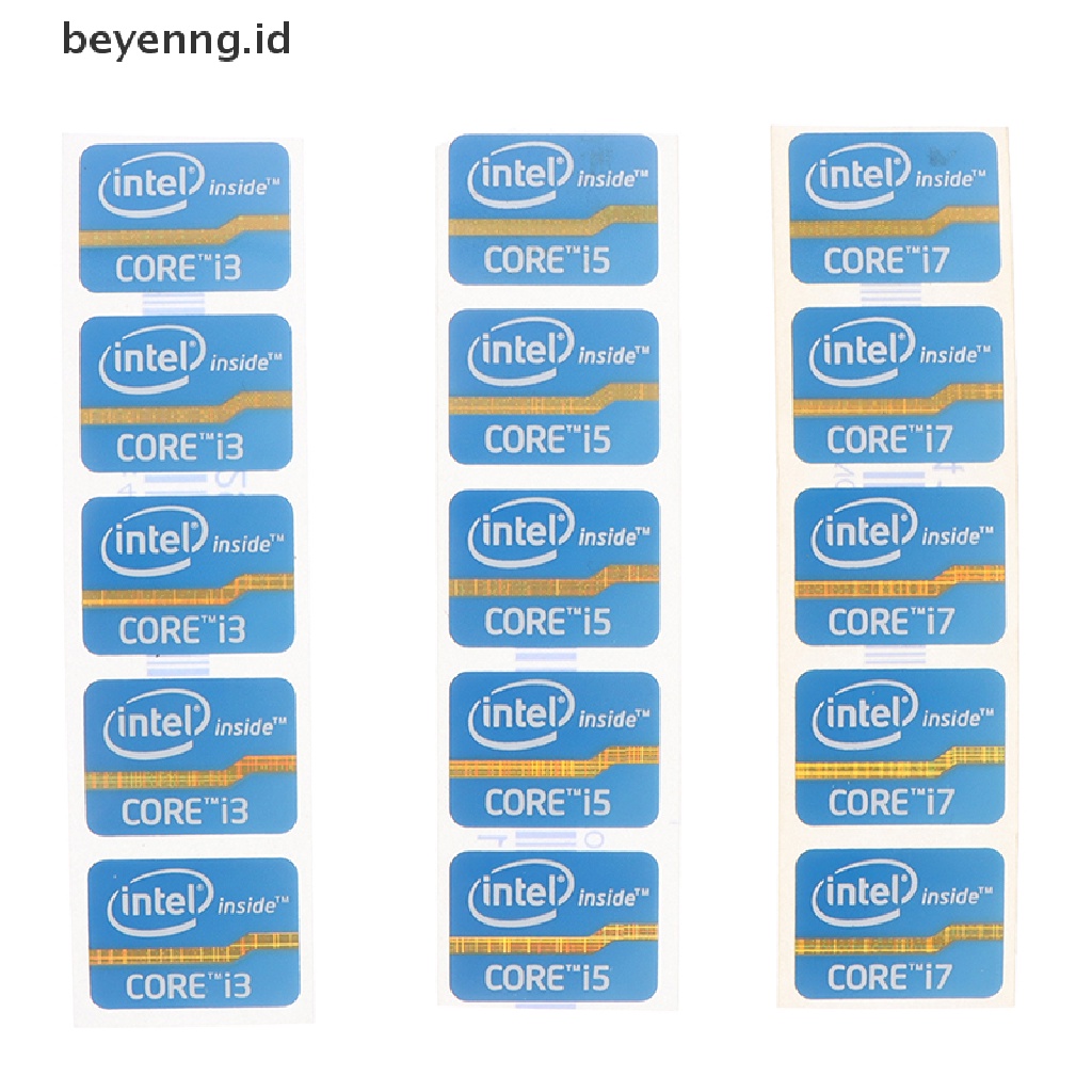 Beyen Stiker Label Kinerja Ultrabook Stiker Logo Laptop Intel Core i3 i5 i7 ID