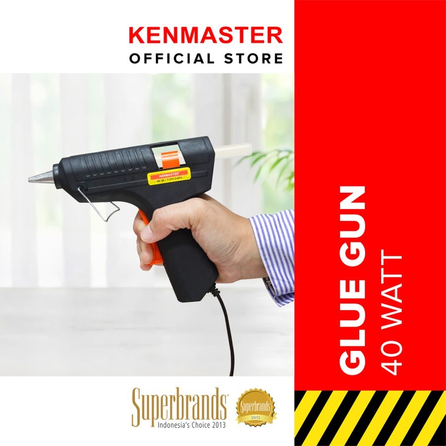 Kenmaster Tembakan Lem / Glue Gun 40 Watt