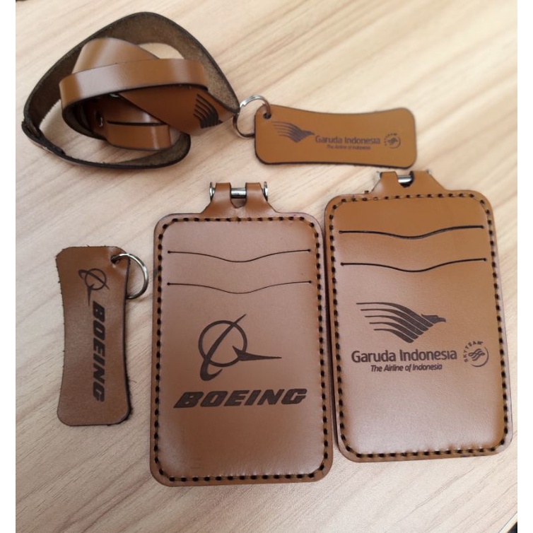 

name Tag Id Card kulit Asli Kualitas Premium