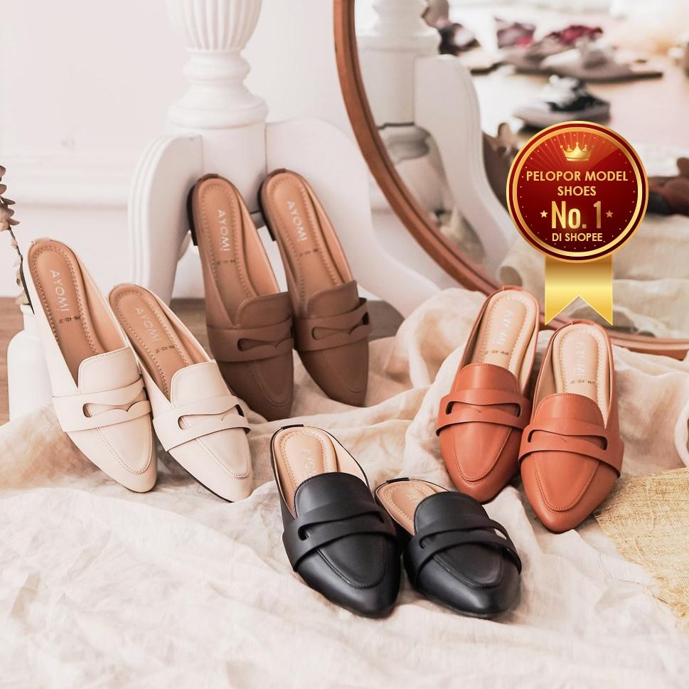 Murah Banget Ayomichan - Flat Shoes AYOMI Leona AYM433 Flat wanita