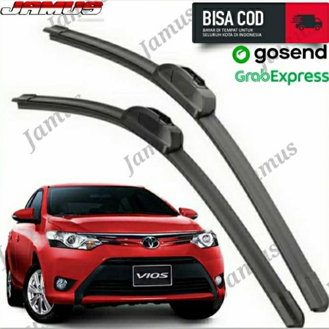 Wiper Toyota Vios Gen 3 Frameless Banana
