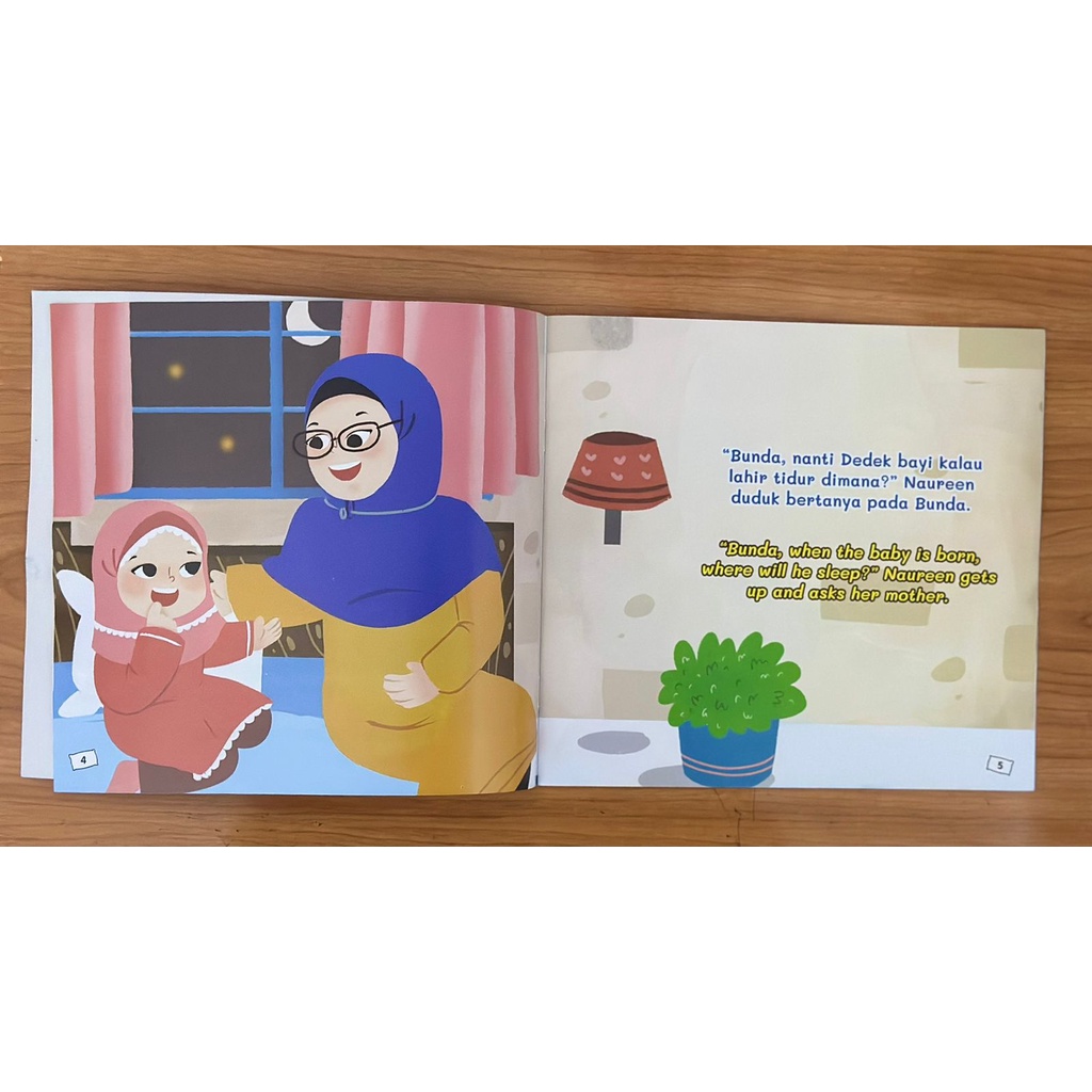 Paket Isi 6 Pcs  Buku Cerita Anak Seri Balita Mandiri Bilingual Full Colour Kertas Art Paper - TBS