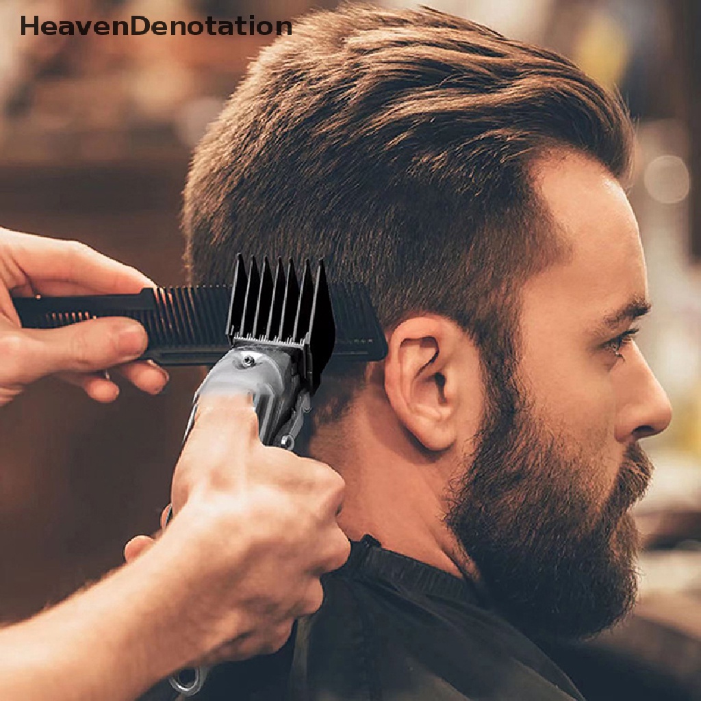 [HeavenDenotation] 10pcs/set Hair Clipper Limit Sisir Panduan Pasang Ukuran Pengganti Barber HDV