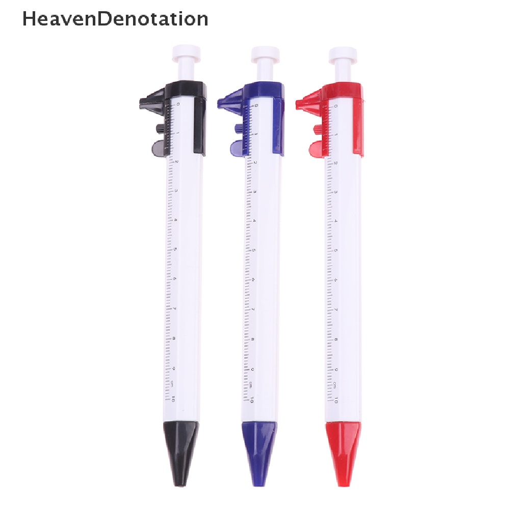 [HeavenDenotation] Caliper Pen Ball-Point 1.0mm ballpoint Pen Gel Ink Pen Vernier HDV