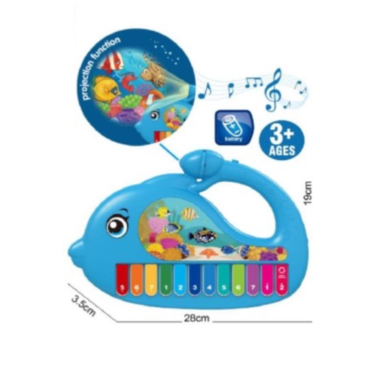 Mainan Anak MUSIC PIANO PROJECTION Mainan Edukasi Piano Belajar Musik Mainan Piano