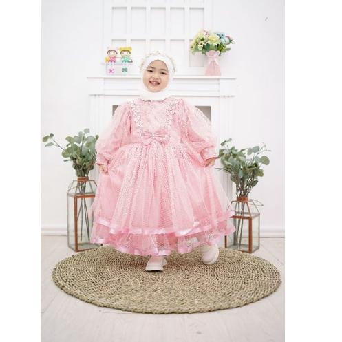 Chekout gamis anak perempuan/gaun anak perempuan/gamis anak brukat
