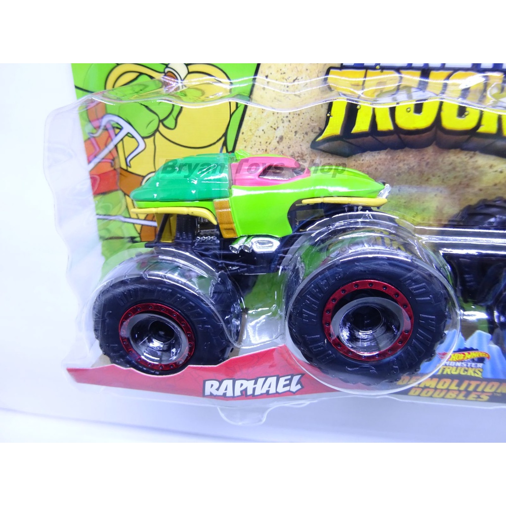 Hot Wheels Monster Trucks Raphael vs Leonardo