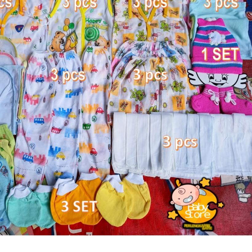 ➹ Paket Perlengkapan Bayi Baru Lahir / Perlengkapan Bayi Baru Lahir / Set Baju Bayi Baru Lahir (Newb
