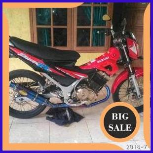 perkakas knalpot dbs bluemonn fullsystem pipa bluemoon satria fu 140ZZ3