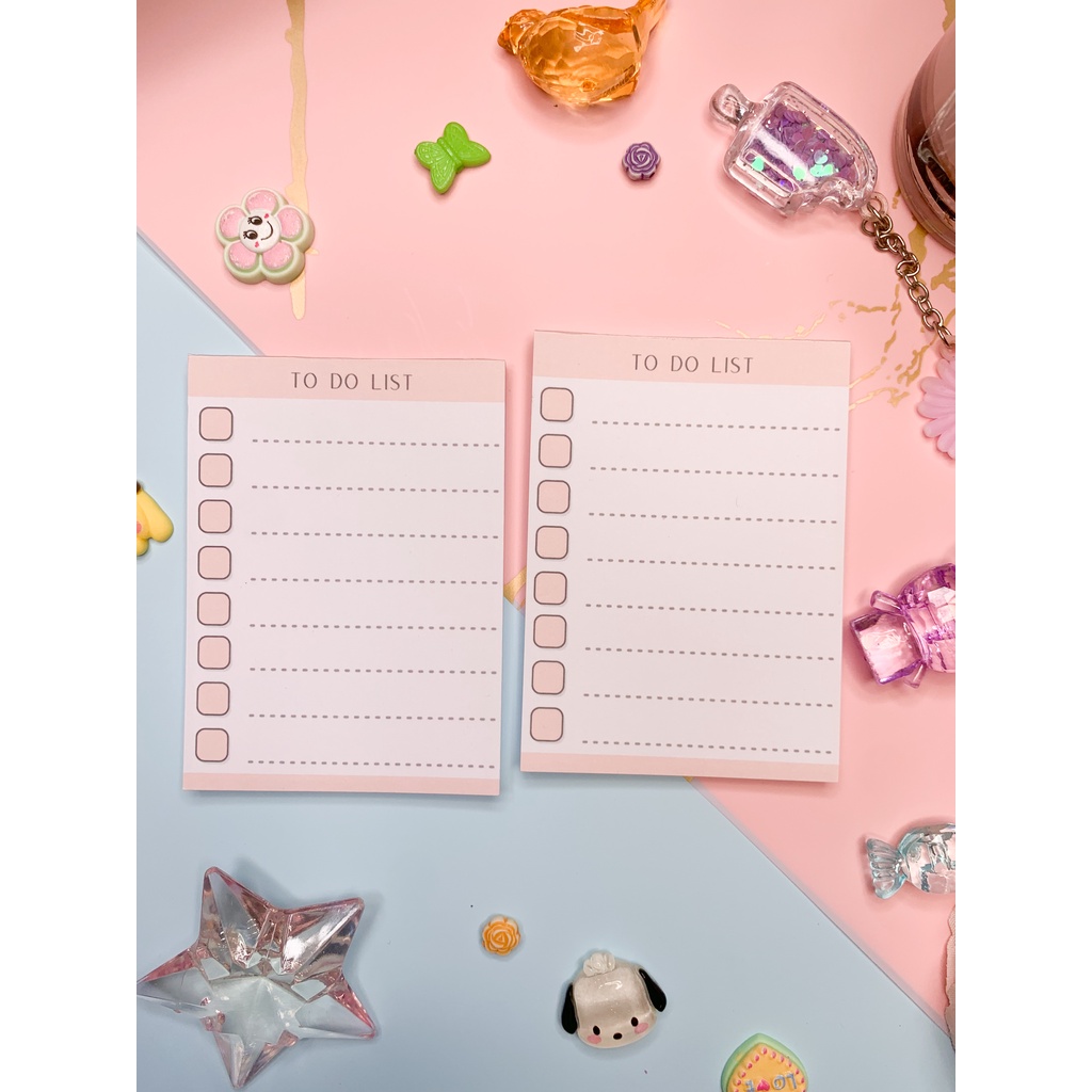 【GOGOMART】Kertas Memo Memopad Memo Notepad / Memo Catatan Bukan Sticky Notes Tempel - MM041