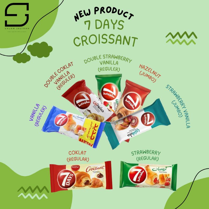

Ssl09 7 Days Croissant Import Arab Saudi Isi 5+1 / Oleh Oleh Haji Umrah/ Roti Arab