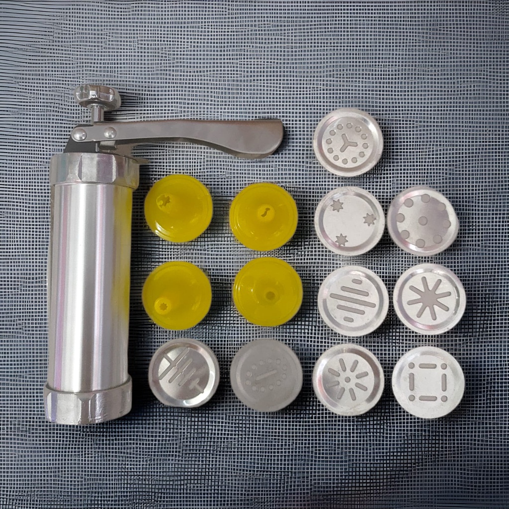 Cetakan Kue Press - Alat Pencetak Kue Semprit - Biscuit Maker