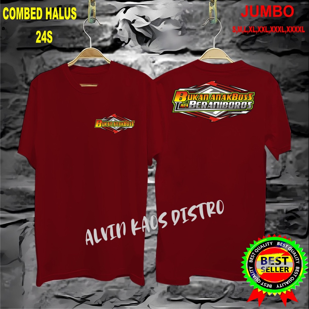 APPS Promo Diskon Kaos DTG BUKAN ANAK BOS TAPI BERANI BOROS Kaos Terlaris Kualitas Terjamin/Kaos Murah /Pakaian Pria pakaian Wanita/Kaos Distro Pria Kaos Promo/Best Seller