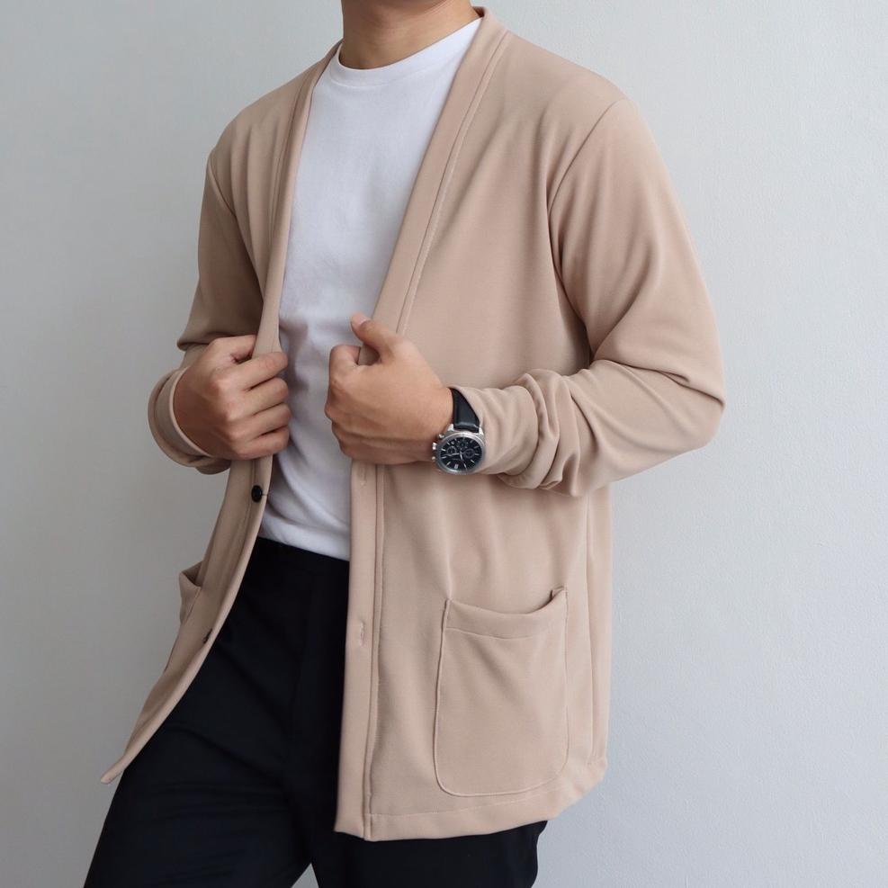 PALING DICARI MSMO Dustin Cardigan Pria / Outer Cowo / Jaket Cowo / Cardigan Knit / Cardigan Korea