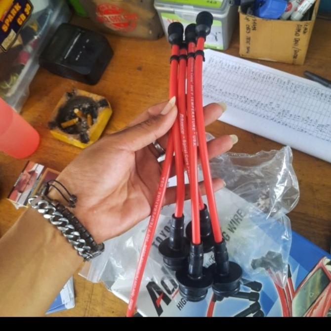 Kabel busi racing KIJANG SUPER KAPSUL 5K 7K KARBURATOR