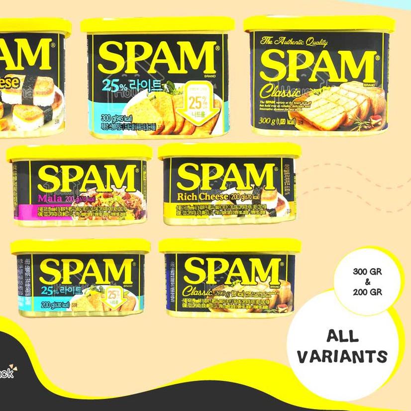 

☋ SPAM ORIGINAL MADE IN KOREA /ALL VARIANT READY ♜