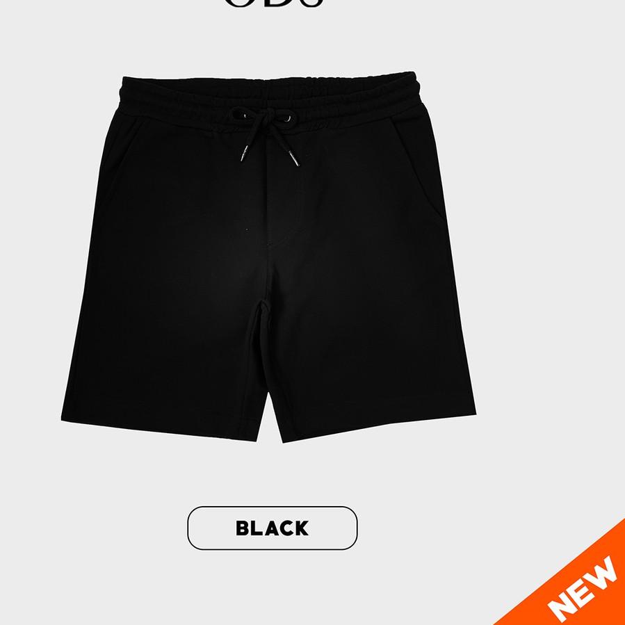 Model Baru  ODS Celana Pendek Short Pants Hitam Black  ✔