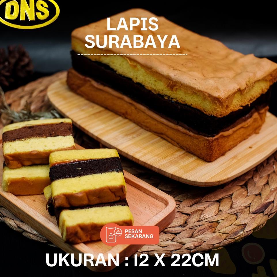 

➸ Lapis Surabaya 12x22cm / Kue Lapis PREMIUM / Kue Lapis Surabaya Resep Nenek Moyang ℗