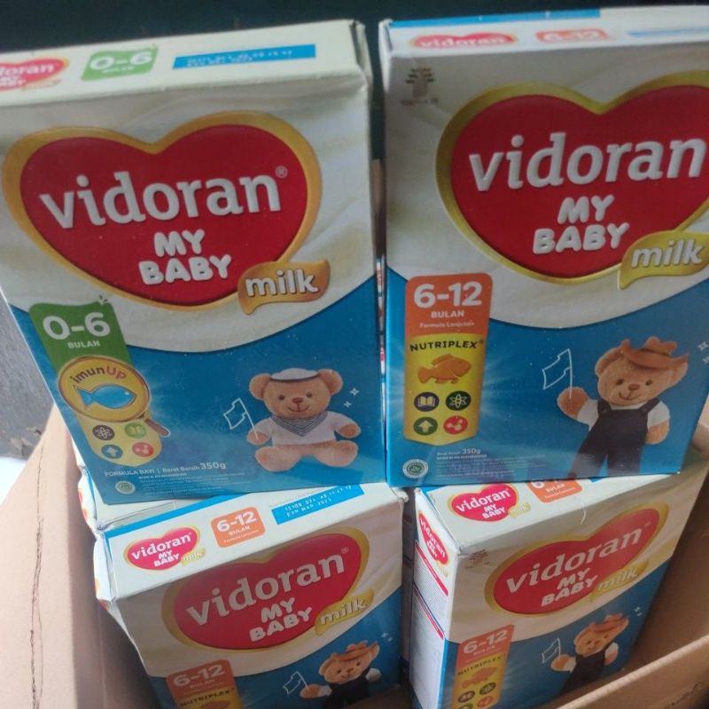 Vidoran my baby 0-6 &amp; 6-12 bulan 125gr