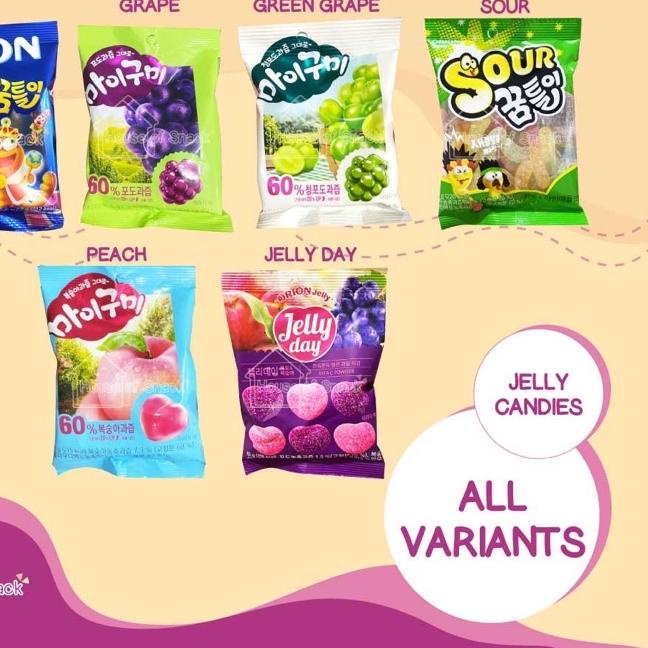 

♗ Orion Korea Jelly Candy Permen Jelly ✹