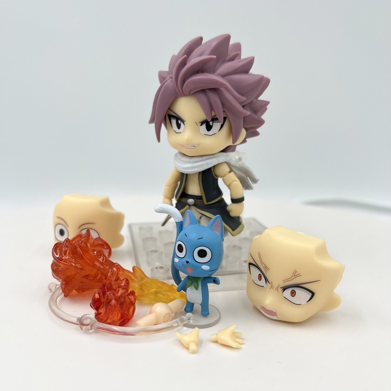 10cm Figure Anime FAIRY TAIL #1741natsu Dragneel Action Figure #1924patung Lucy Heartfilia Model Kolekte Hadiah Mainan Boneka