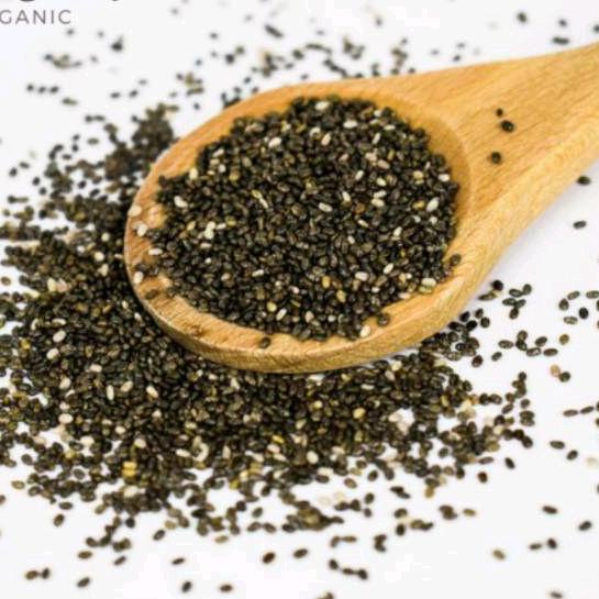 

❁ ORGANIC BLACK CHIA SEED 1 Kg ☻