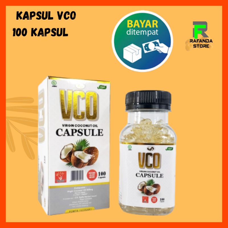 VCO Kapsul / Virgin Coconut Oil 100 Kapsul Syifa