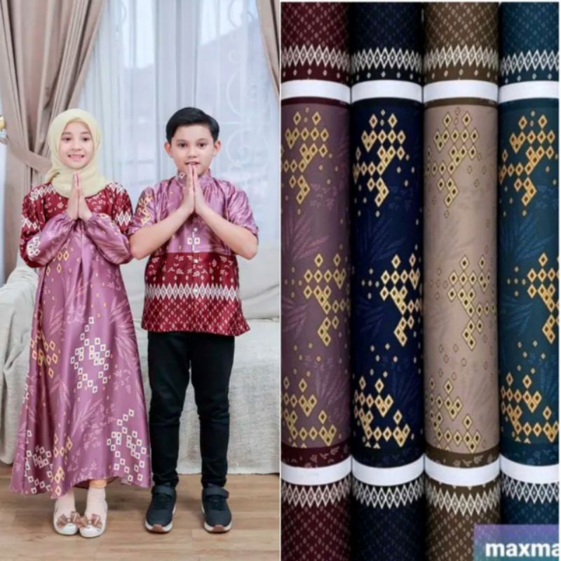 Kain Di*rSilk Motif Vanessa harga tertera untuk setengah meter