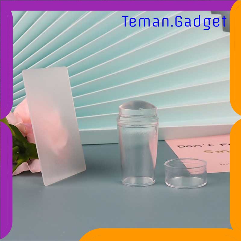 TG - PRW HEONYIRRY Stamp Kuku Silicone Nail Stamper Nail Art - MD09