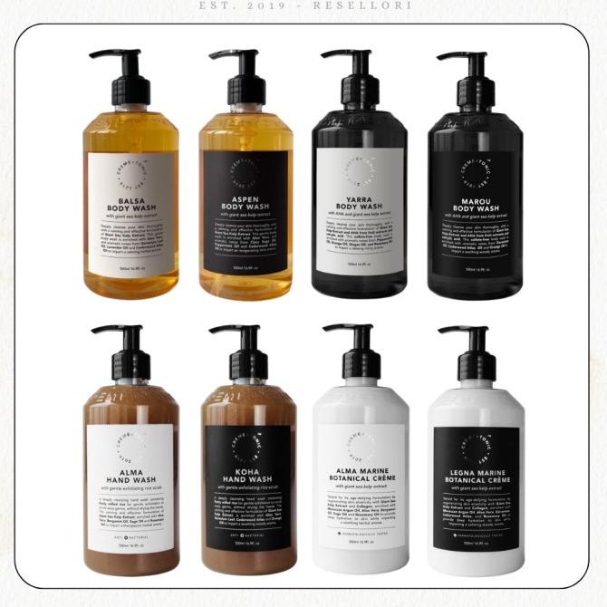 DISKON CREME AND TONIC HAND WASH - BODY WASH - BODY LOTION 500ML STOK TERBATAS
