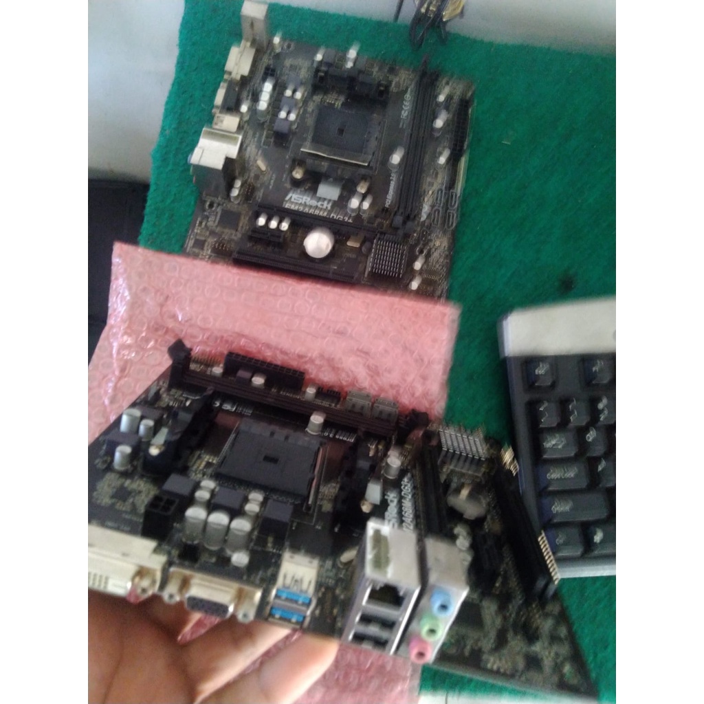 Mobo AMD A8, A10, A6  FM2A68M-DG3+  merk AsRock Bekas