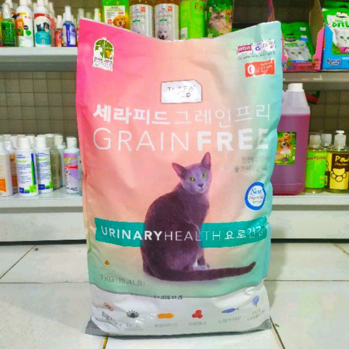 EXPEDISI Makanan Kucing Grainfree Therafeed Urinary Health Kemasan 7KG