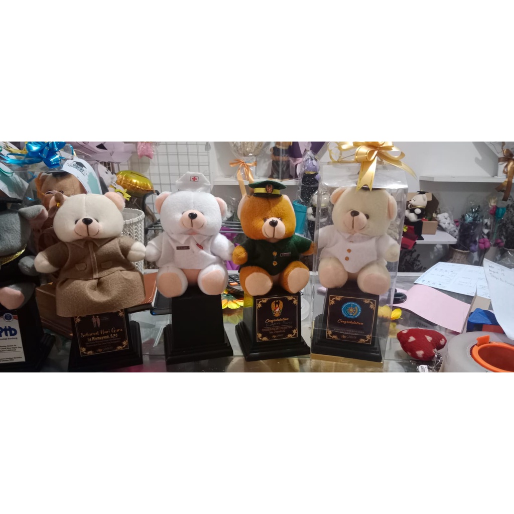 Piala Profesi | Piala Boneka Polisi | Piala Boneka TNI | Piala Boneka Dokter | Piala Boneka Perawat | Guru | DLL