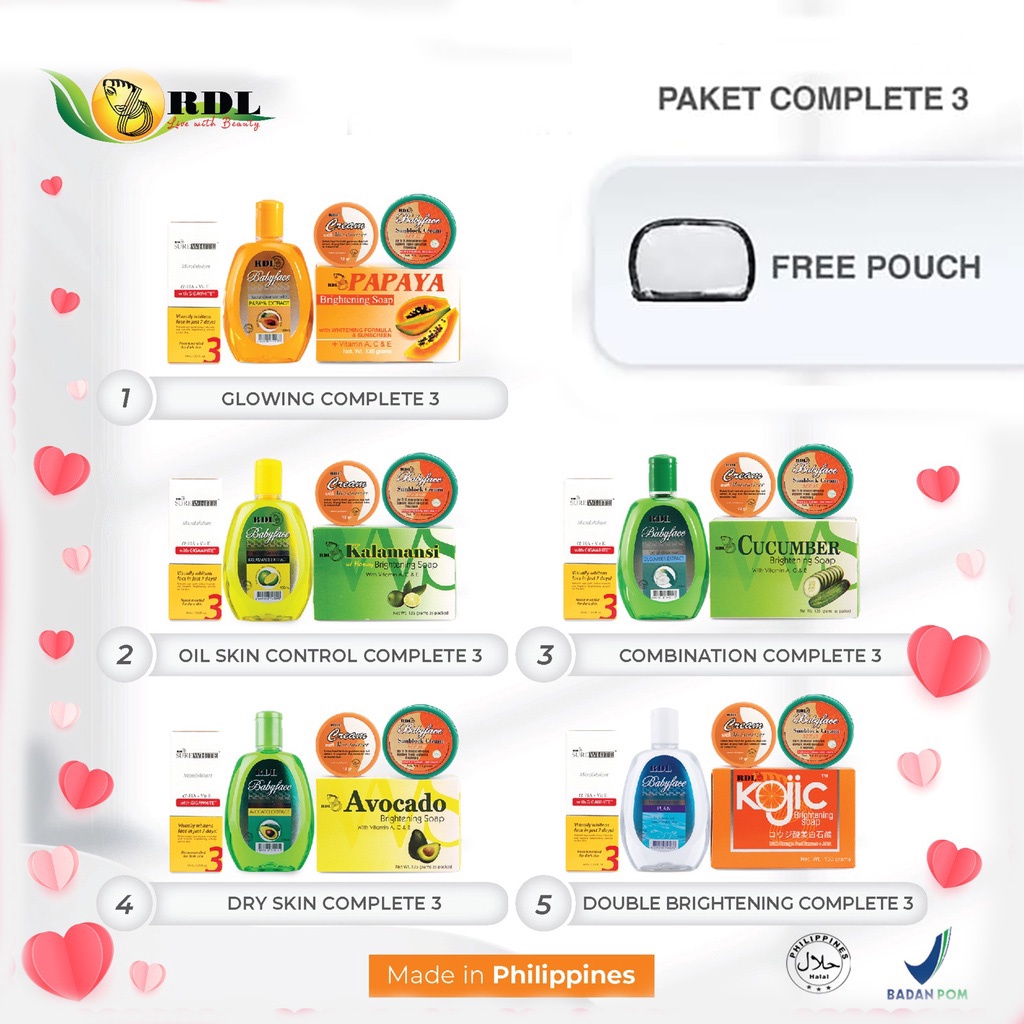 RDL Paket Complete SureWhite 3