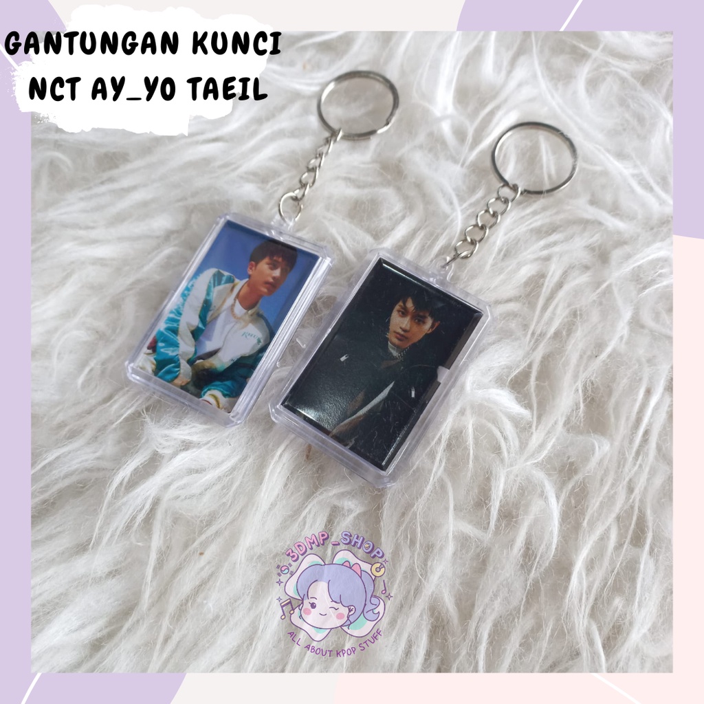 GANTUNGAN KUNCI GANCI KEYCHAIN NCT 127 AY_YO