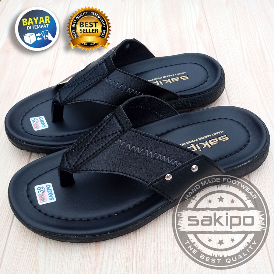 PROMO RAMADHAN SALE !! SANDAL PRIA DEWASA JAPIT HITAM COKLAT TERBARU  / SANDAL PRIA REMAJA KULIT SINTETIS / SENDAL PRIA DEWASA REMAJA ORIGINAL / SENDAL PRIA DEWASA JAPIT HITAM COKLAT TERBARU /  SENDAL PRIA REMAJA KULIT SINTETIS / SAKIPO