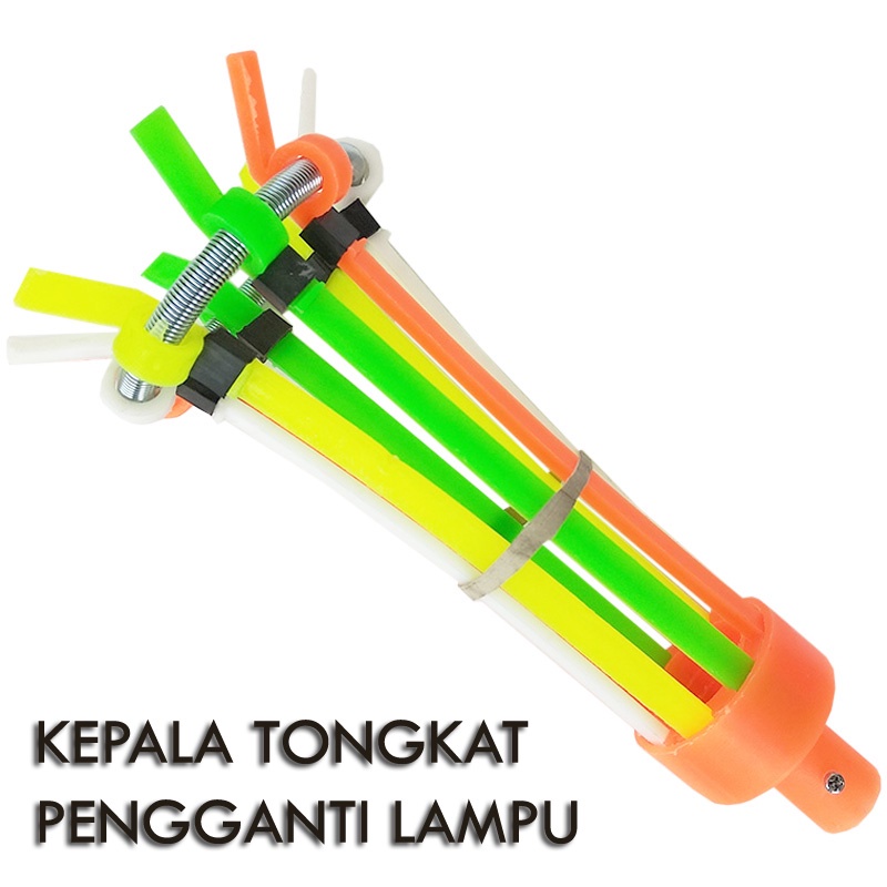 Kepala Stick Lampu / Pengganti Lampu Bisa Lampu Kecil Sampai Besar / Kepala Tongkat Pengganti Lampu 