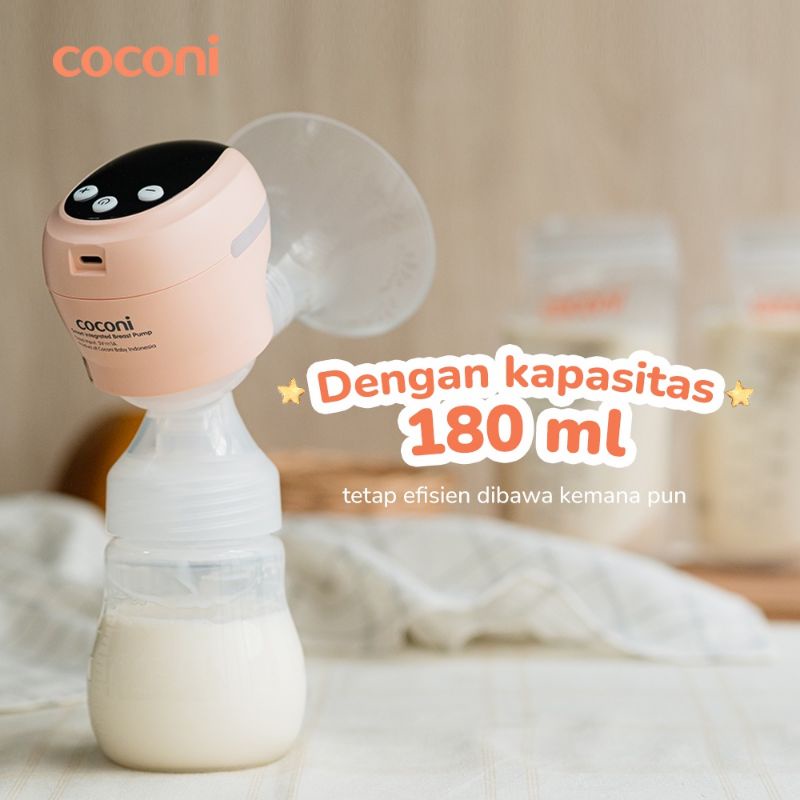 Coconi Portable Electric Breastpump / Pompa ASI Elektrik