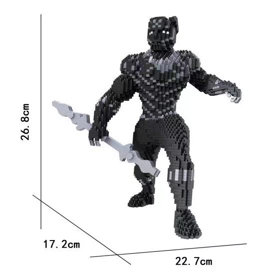 Kompatibel Dengan Lego Blok Bangunan Partikel Kecil Superman Spiderman Iron Man Anak Laki-Laki Perempuan Anak Edukasi Insert Mainan