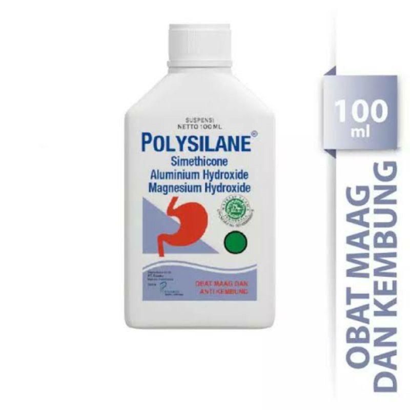 Polysilane sirup 180ml & 100ml / Polysilane cair / murah