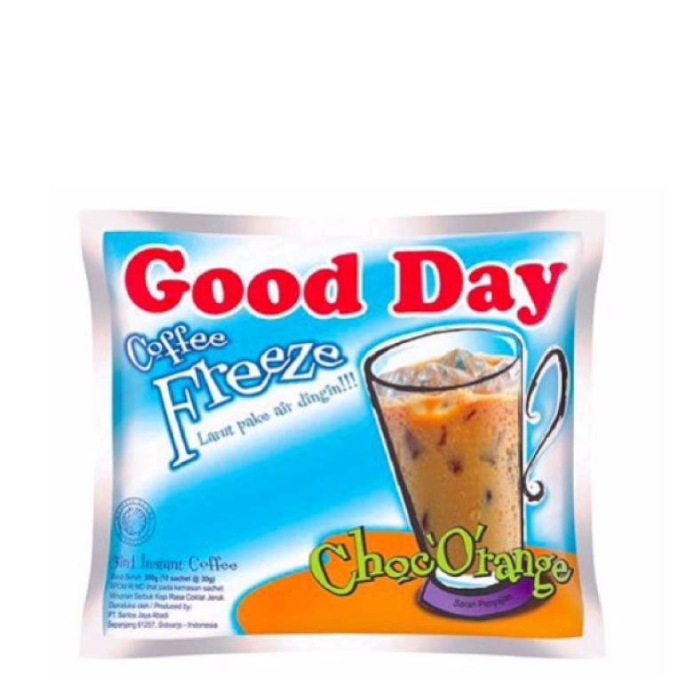 

ofi54 Good Day Coffee Freeze Kopi Choc'O'Range 10 x 30 gr ,.,.,.,.,.,