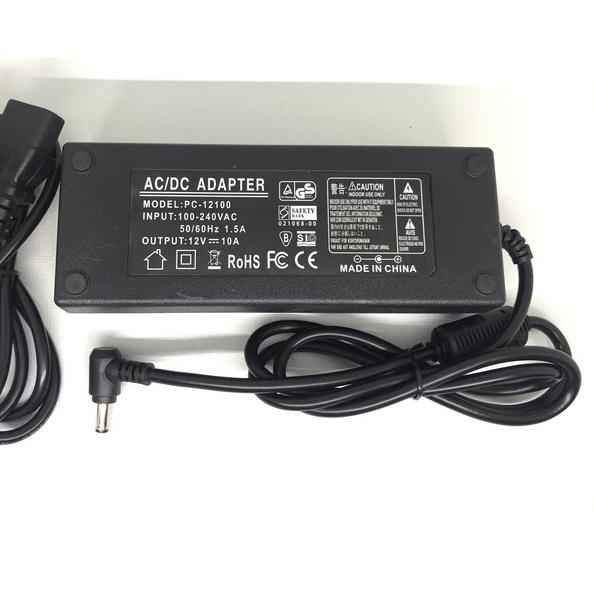 ✿ Adaptor 12V 10A / Adaptor 12 Volt 10 Ampere ☇